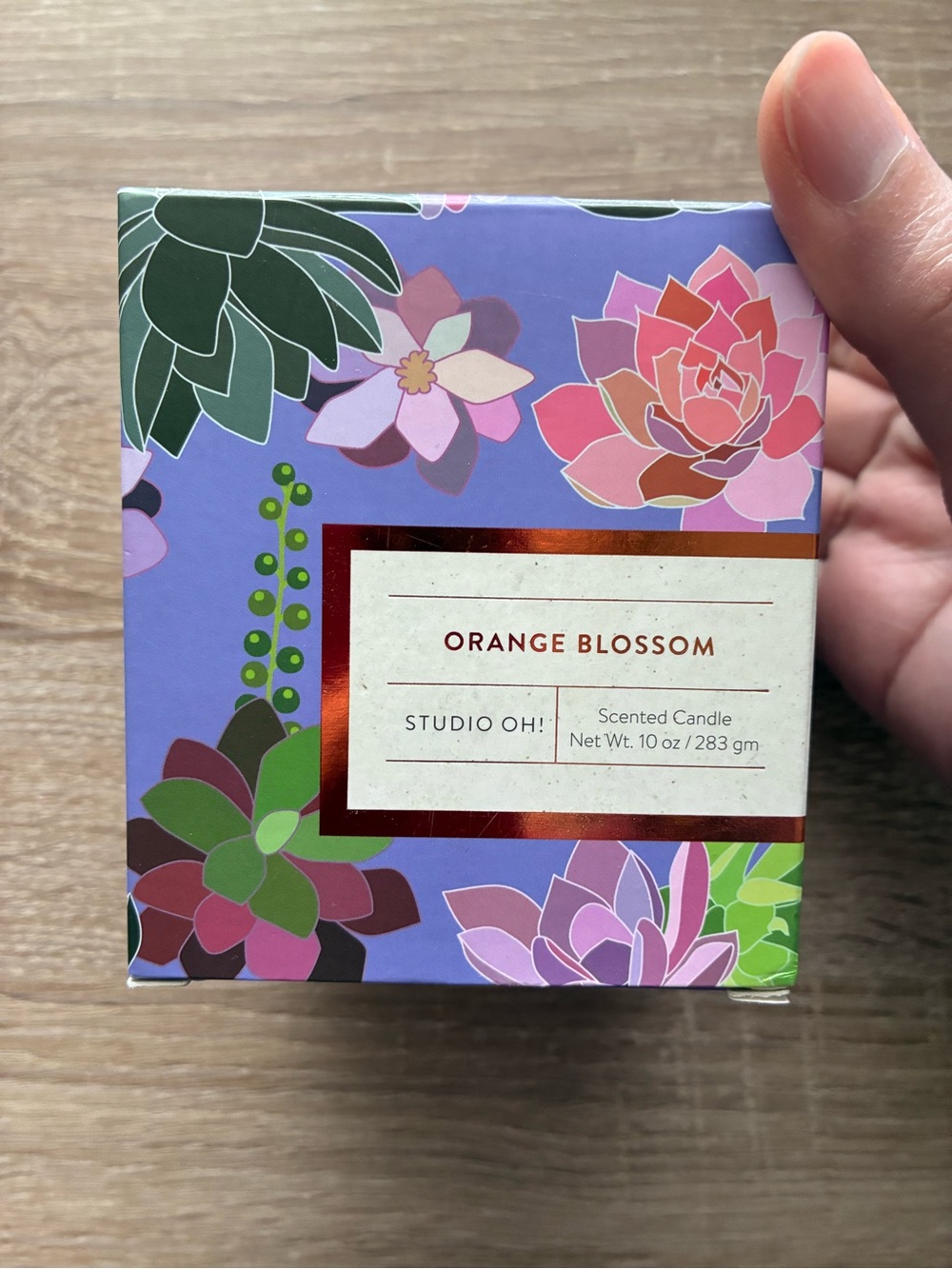 Orange Blossom Scented Candle